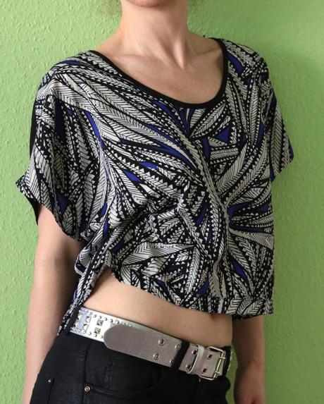 Top s průstřihem na zádech atmosphere vel.46, atmosphere,46 / xxxl