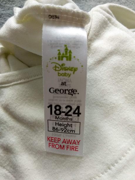Teplejší bavlněný overal zn. george disney, george,92