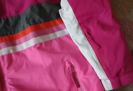 Krásná dívčí lyžařská bunda vel. 146/152 + triko, 146