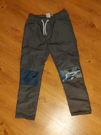 Zateplené zimní kalhoty, palomino,122