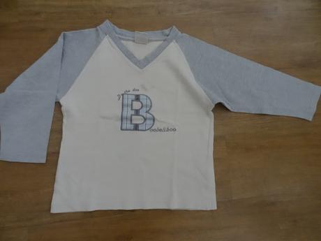 4 trička s dlouhým rukávem vel. 110, 110