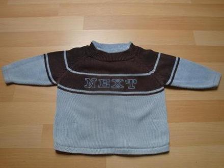 Svetr next - modrý, next,74