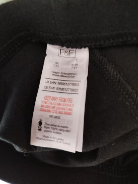 Legíny zn. f&f vel.128, f&f,128