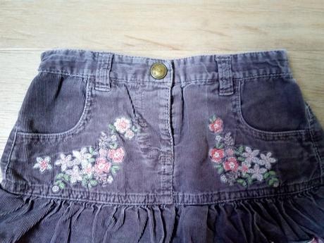 Manžestrová sukýnka s kapsičkami, next, vel 92, next,92