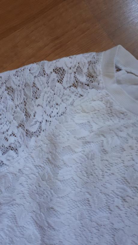 Dívčí kraječková mikina, h&m,146