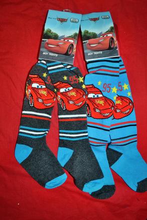 2x kvalitní punčocháče cars, na 2-3r., disney,92 / 98
