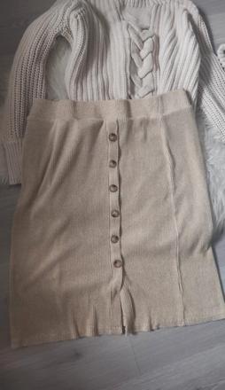 Teplá sukně vel.xl-xxl, nkd,xl