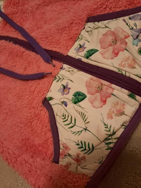 Fleecová květinková mikina shara, 86