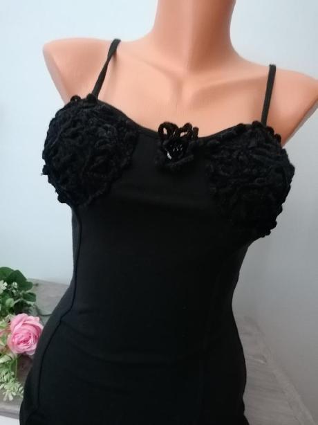 Šaty na ramínka, xs