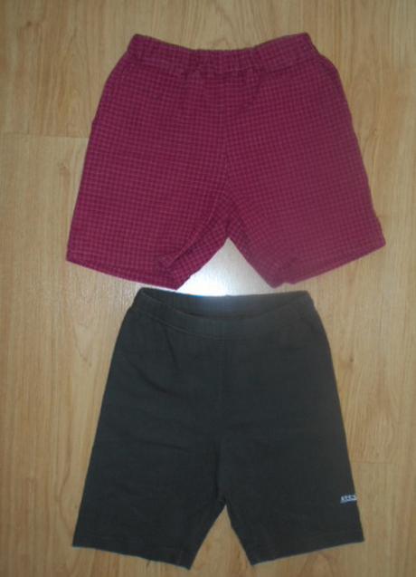 Dětské šortky vel.128 2 kusy, 128