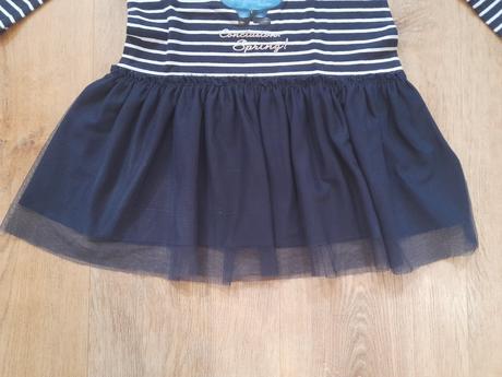 Šaty s týlovou sukní, mimoni, ham, vel 110/116, h&m,110