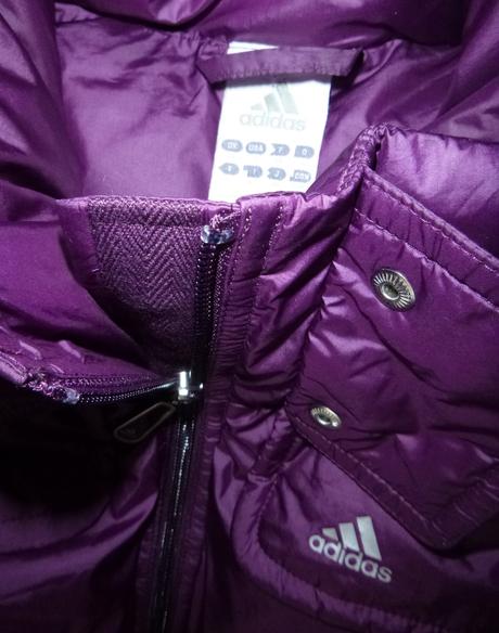 Tm.fialová bunda adidas - vel.s-m, adidas,m