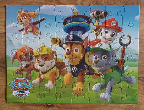 Puzzle tlapková patrola, 