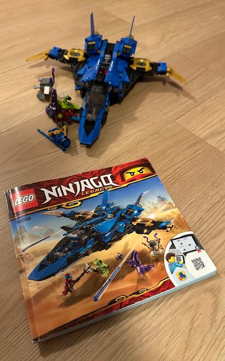 Lego ninjago jayův bouřkový štit 70668, 