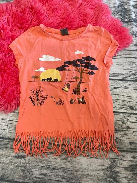 Dívčí triko little kids 134, pepco,134