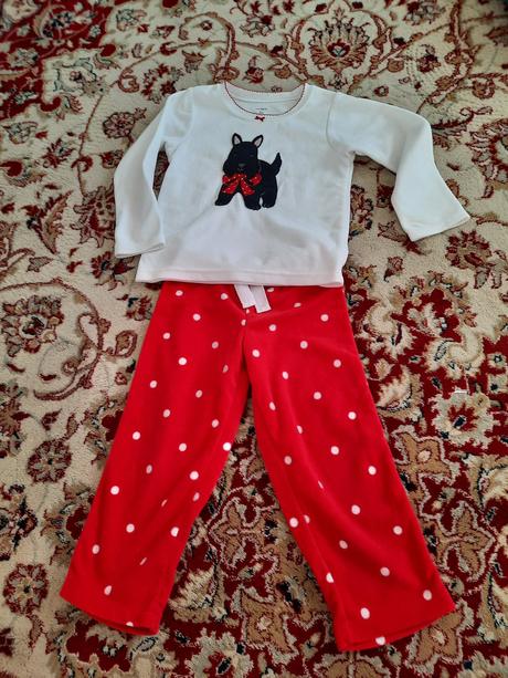 Teplé pyžamo, souprava, carter's,98