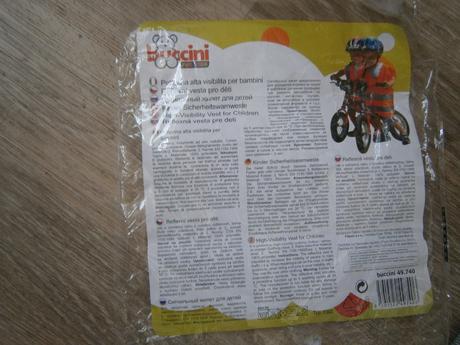 Nová dětská reflexní vesta+ kapsář,