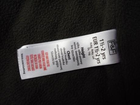 Prošívaná chlapecká bunda, f&f,92