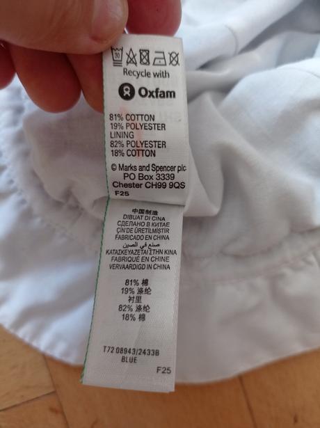 Dívčí klobouk m&s 18m-3y, marks & spencer,92
