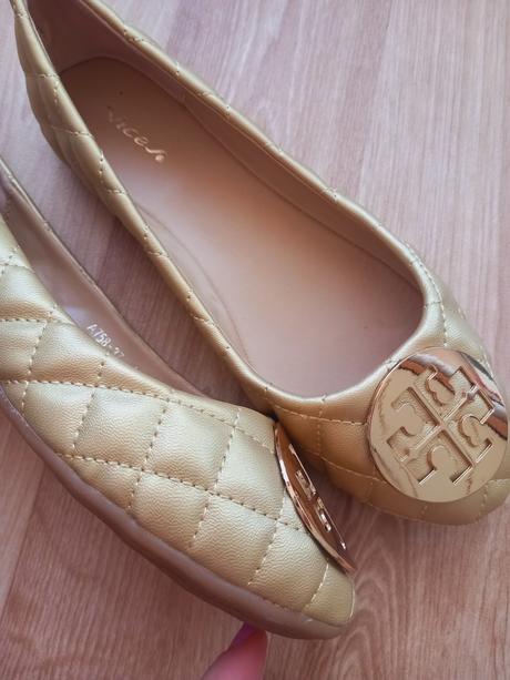 17 - béžové baleríny vel. 38 - n.o.v.é, 37 / 38