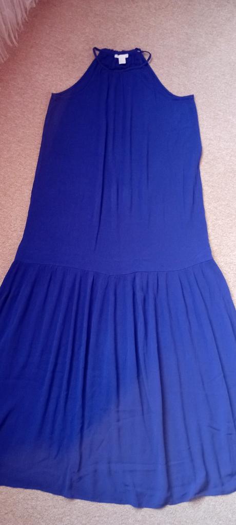 Maxi dlouhé šaty zn."h&m" vel."34" i větší, h&m,34