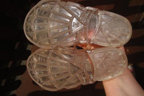 Sandálky gumové, vhodné do bazénu,k vodě, vel.25, 25