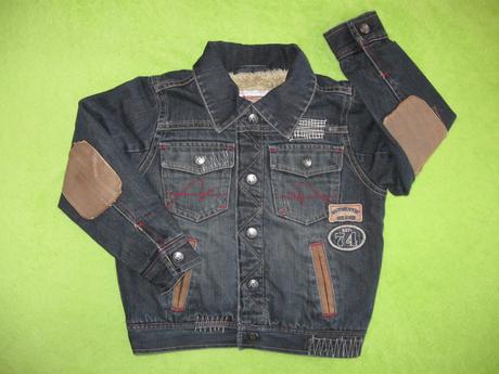 Zateplená džínová bunda, next,98