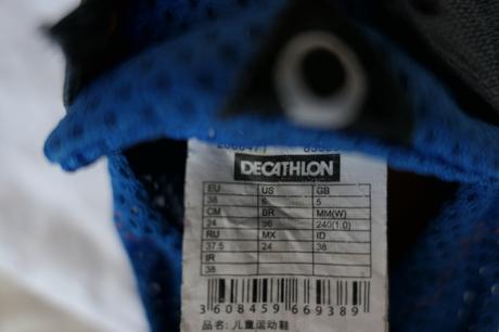 Plátěné  na léto, decathlon,38