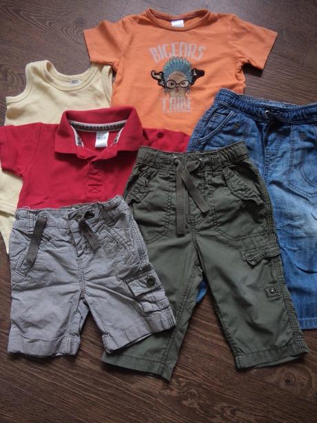 Letní set oblečení pro chlapečka, 68–80