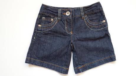 G141 dívčí riflové kraťasy vel. 116, next,116