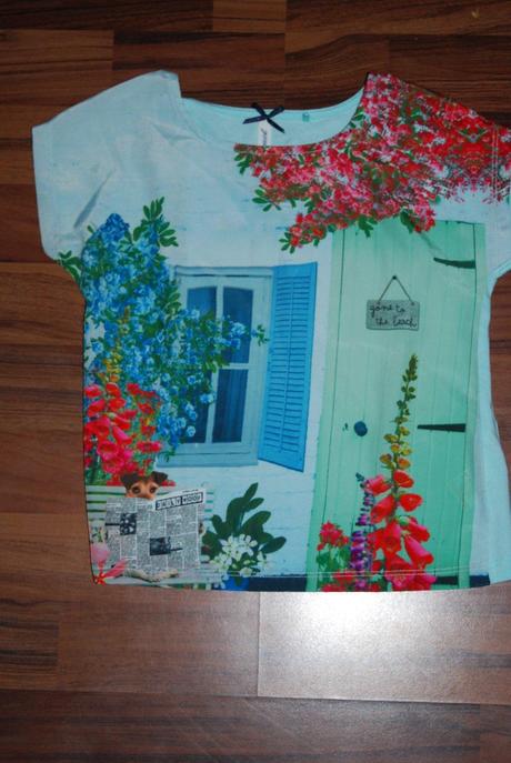 Pomalované tričko, triko, next,116