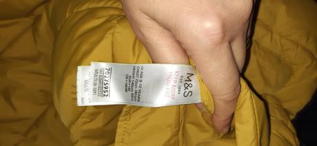 Zimní oboustranná párka m&s, marks & spencer,140