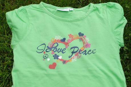 Zelene tricko se srdickem, kids,110