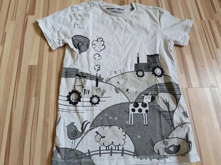 Bílé tričko farma 116 next, next,116