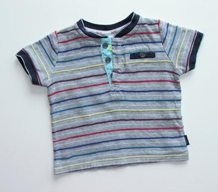 J755 chlapecké pruhované tričko vel. 68, debenhams,68