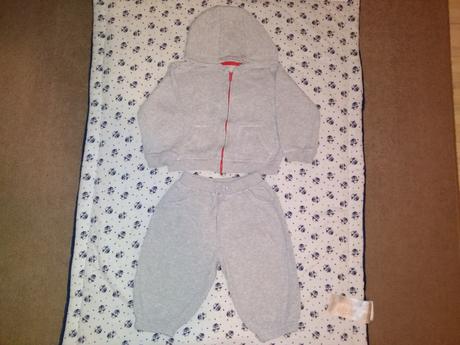 Tepláková souprava šedá, f&f,86