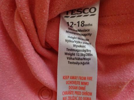 Letní pyžamko/overal s kočičkou, vel. 86, tesco,86