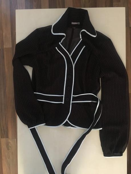 Puntík halenka s páskem, vel s-m, hm, h&m,m