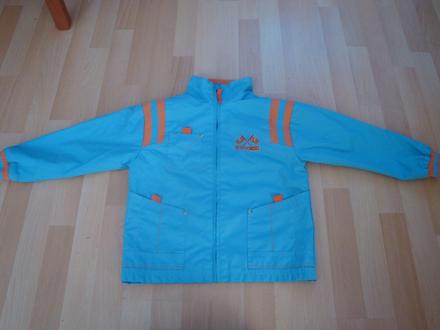 Bunda jarní - modrá, vel. 5-6 let, 122