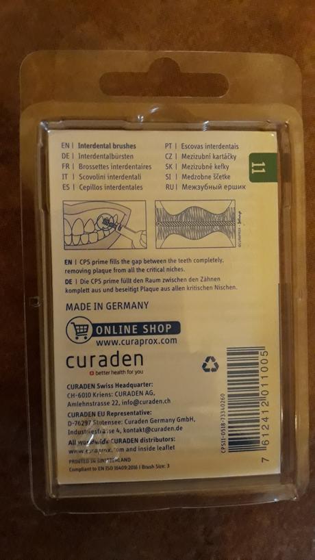Curaprox- mezizubní kartáčky, 