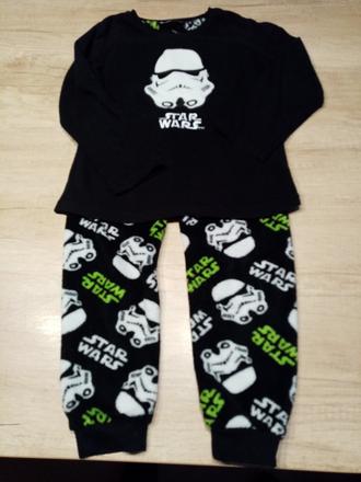 Teplé pyžamo star wars vel. 128, 128