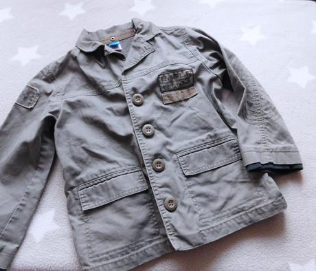 Plátěná army bunda adams vel. 104/110, adams,104