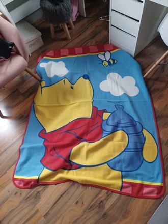 Dětská deka medvídek pú, 