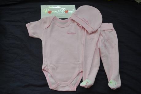 Kojenecká souprava bavlněná,polodupačky,body,čepka, 56 / 62