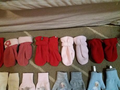 Rukavice pro holčičku, 110