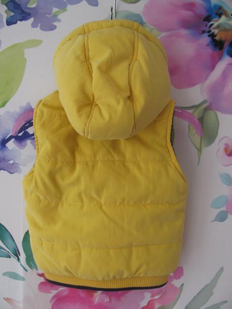 Chlapecká prošívaná vesta s kapucí, george,68