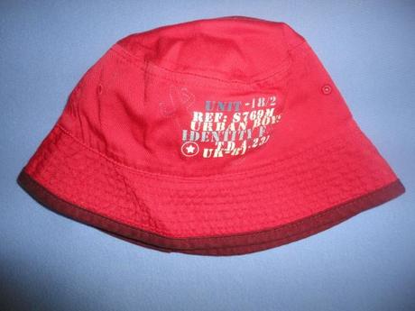 Bavlněný oboustranný klobouk 49cm, 92