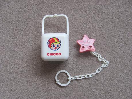 Klip a krabička na dudlík, chicco