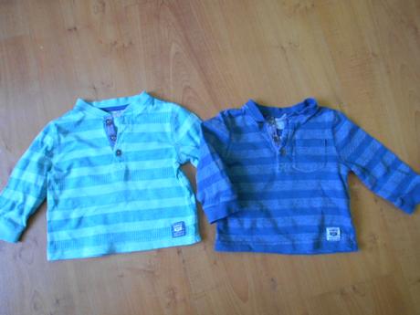 2x chlapecké triko vel. 74, f&f,74