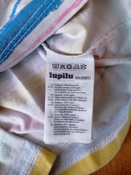 Triko krátký rukáv 98/104 lupilu, lupilu,98